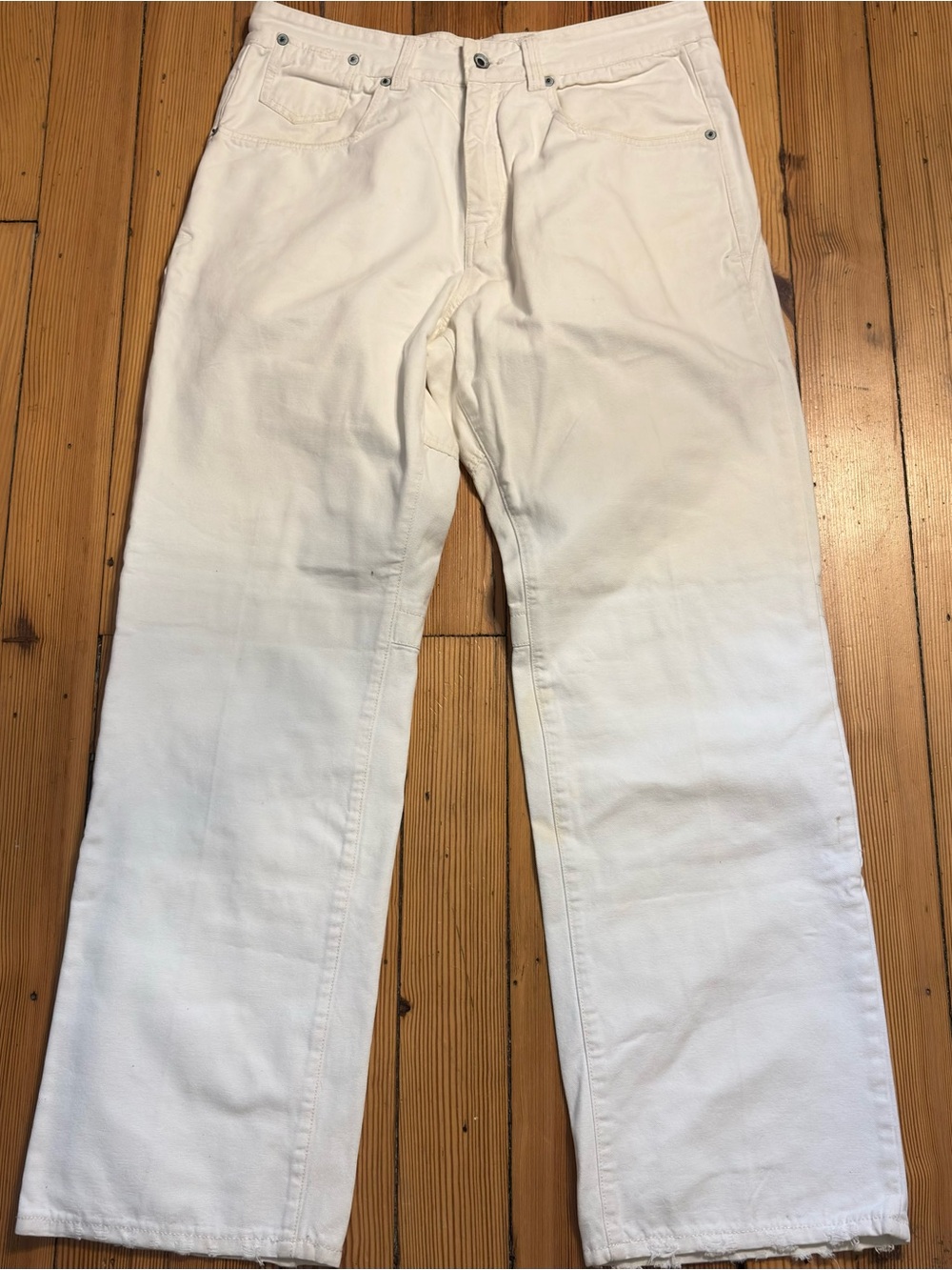 Rocawear Men's White Straight Jeans